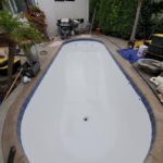 Ashville North Carolina fiberglass swimming pool repair